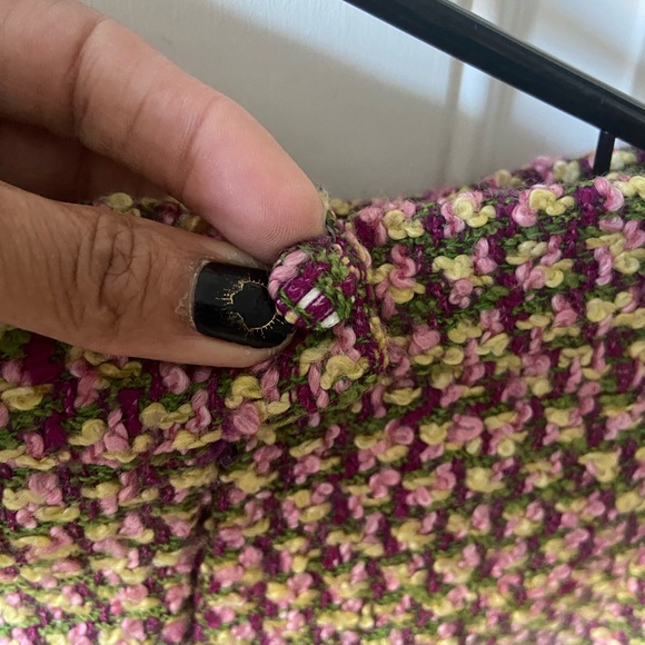 Paule Vasseur tweed suit. Size 42 EU /Size 6 US. Chanel-esque. Blazer & Skirt. - Picture 10 of 14